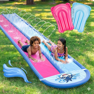 Two-Lane Inflatable Water Slide — Style 2