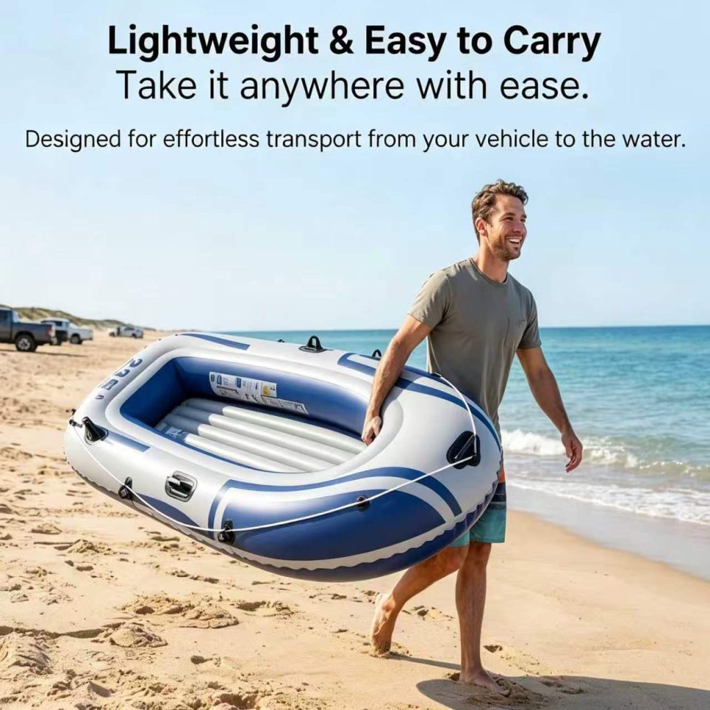Blue Inflatable Kayak