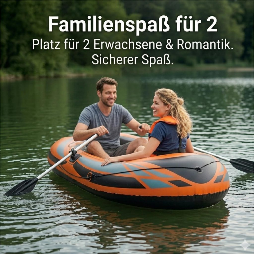 Orange Inflatable Kayak