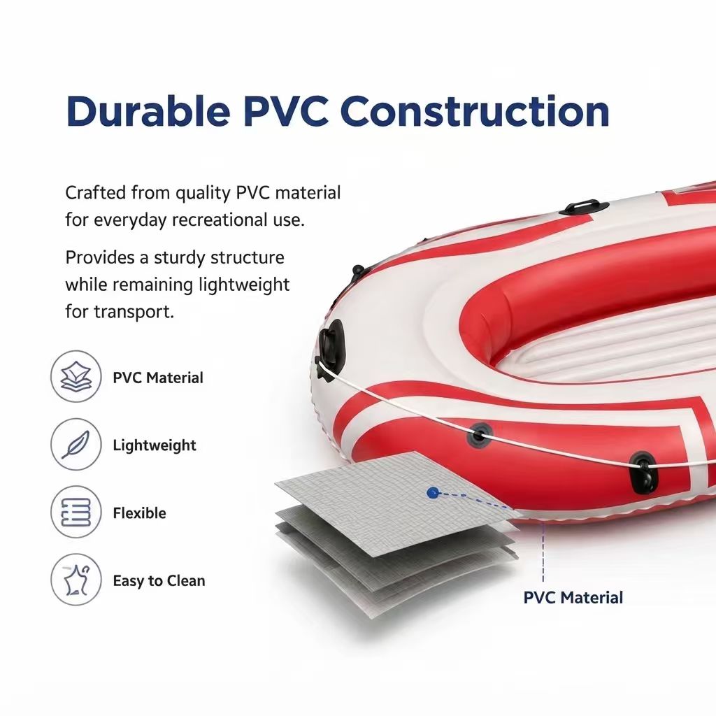Red Inflatable Kayak
