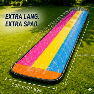 Three-Lane Inflatable Water Slide — Style 2