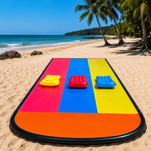 Three-Lane Inflatable Water Slide — Style 3