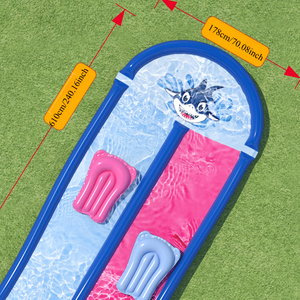 Two-Lane Inflatable Water Slide — Style 2