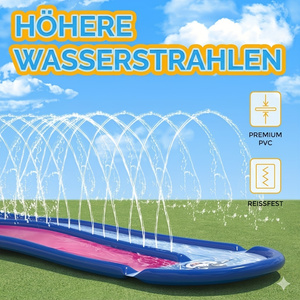 Two-Lane Inflatable Water Slide — Style 2