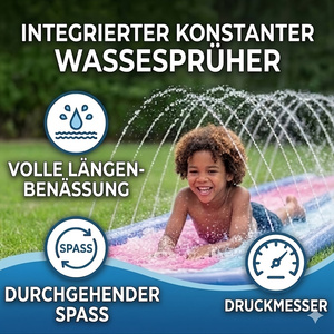 Two-Lane Inflatable Water Slide — Style 2