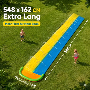 Two-Lane Inflatable Water Slide — Style 3