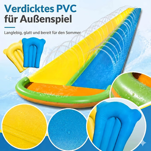 Two-Lane Inflatable Water Slide — Style 3