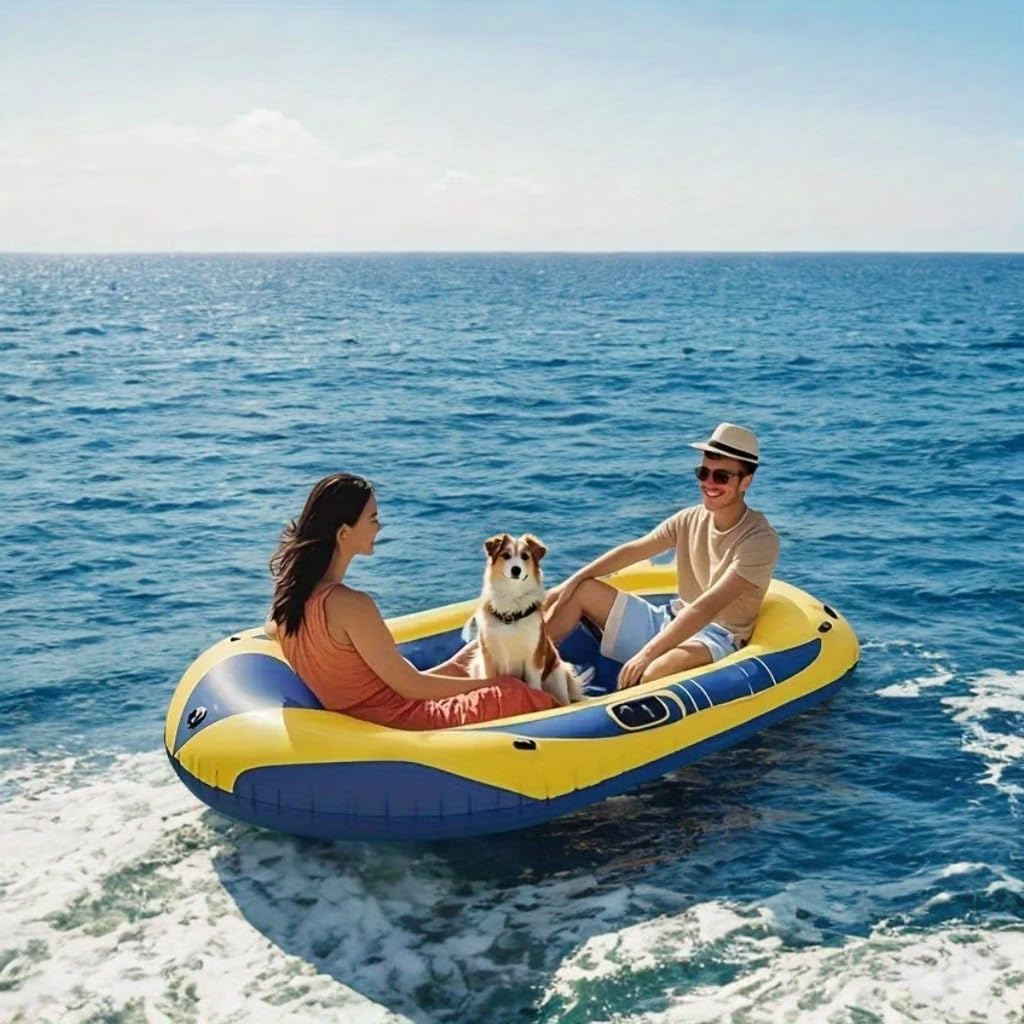 Yellow Inflatable Kayak
