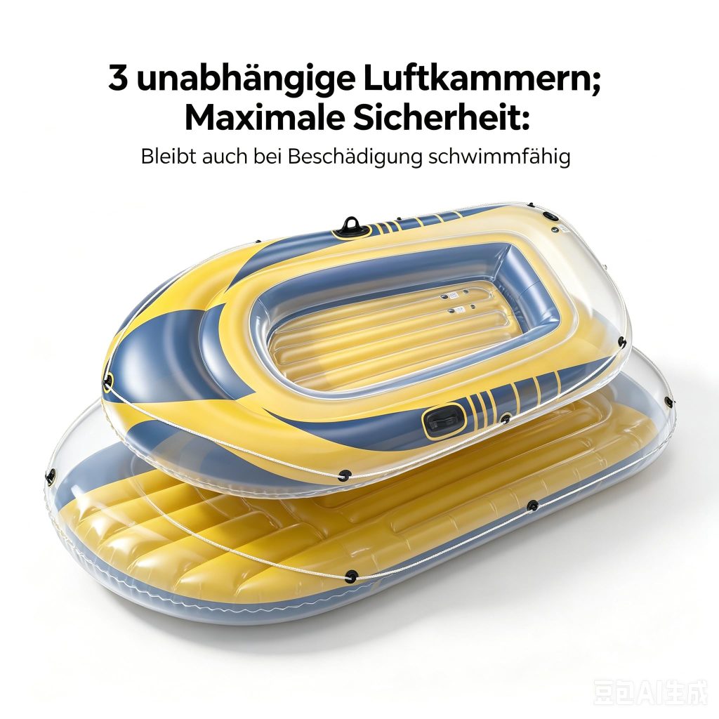 Yellow Inflatable Kayak