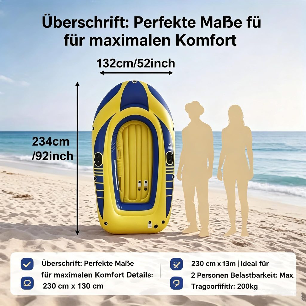 Yellow Inflatable Kayak