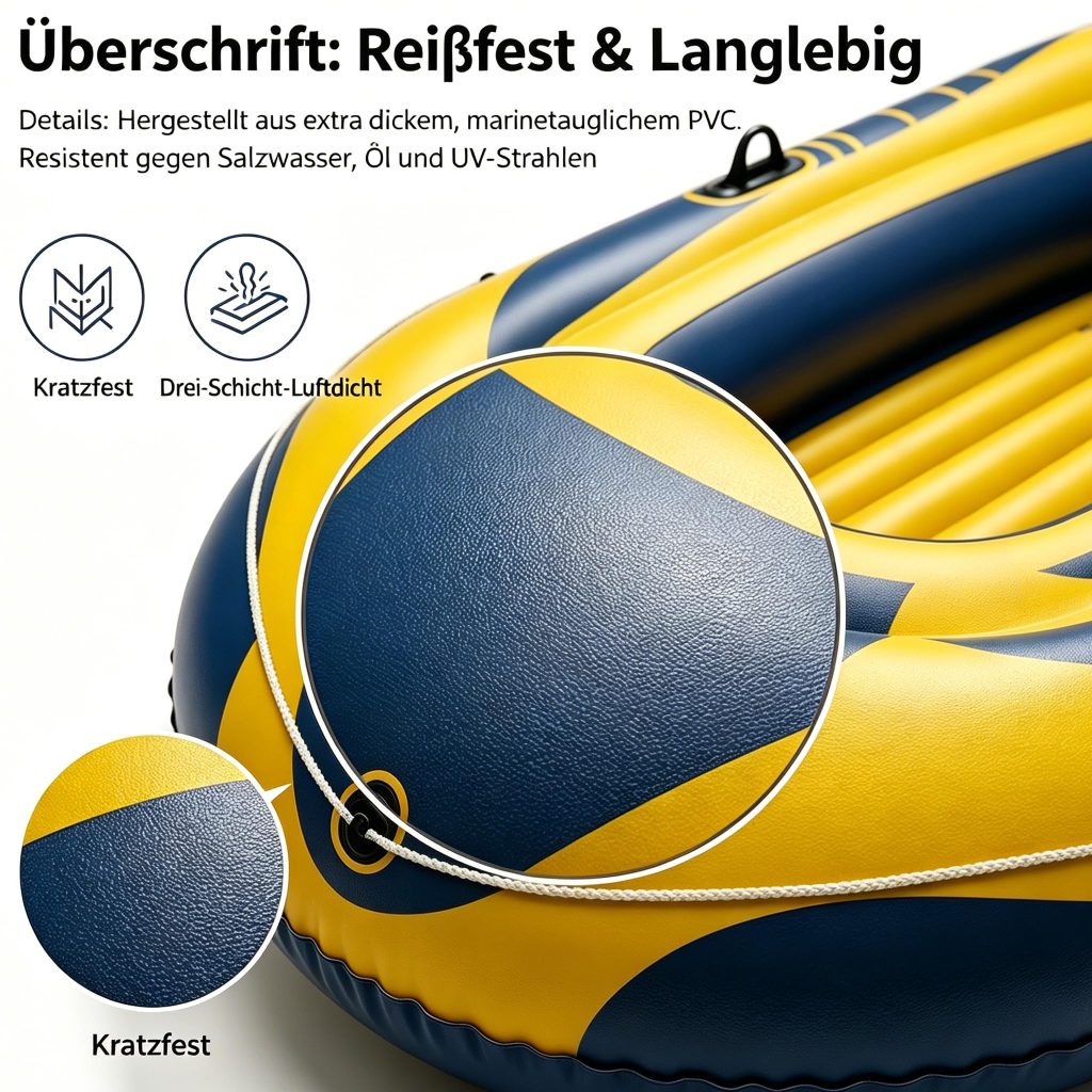 Yellow Inflatable Kayak